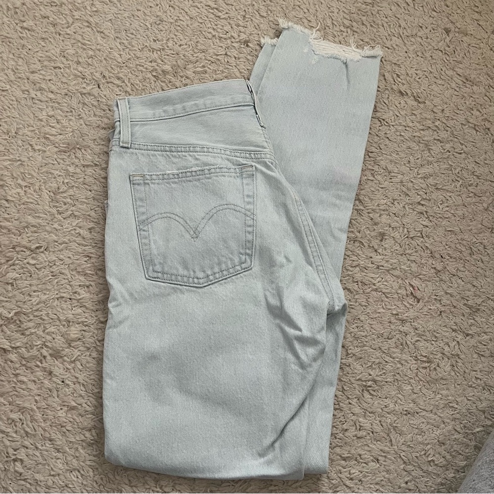 Levi's Light Blue 501 Skinny Jeans